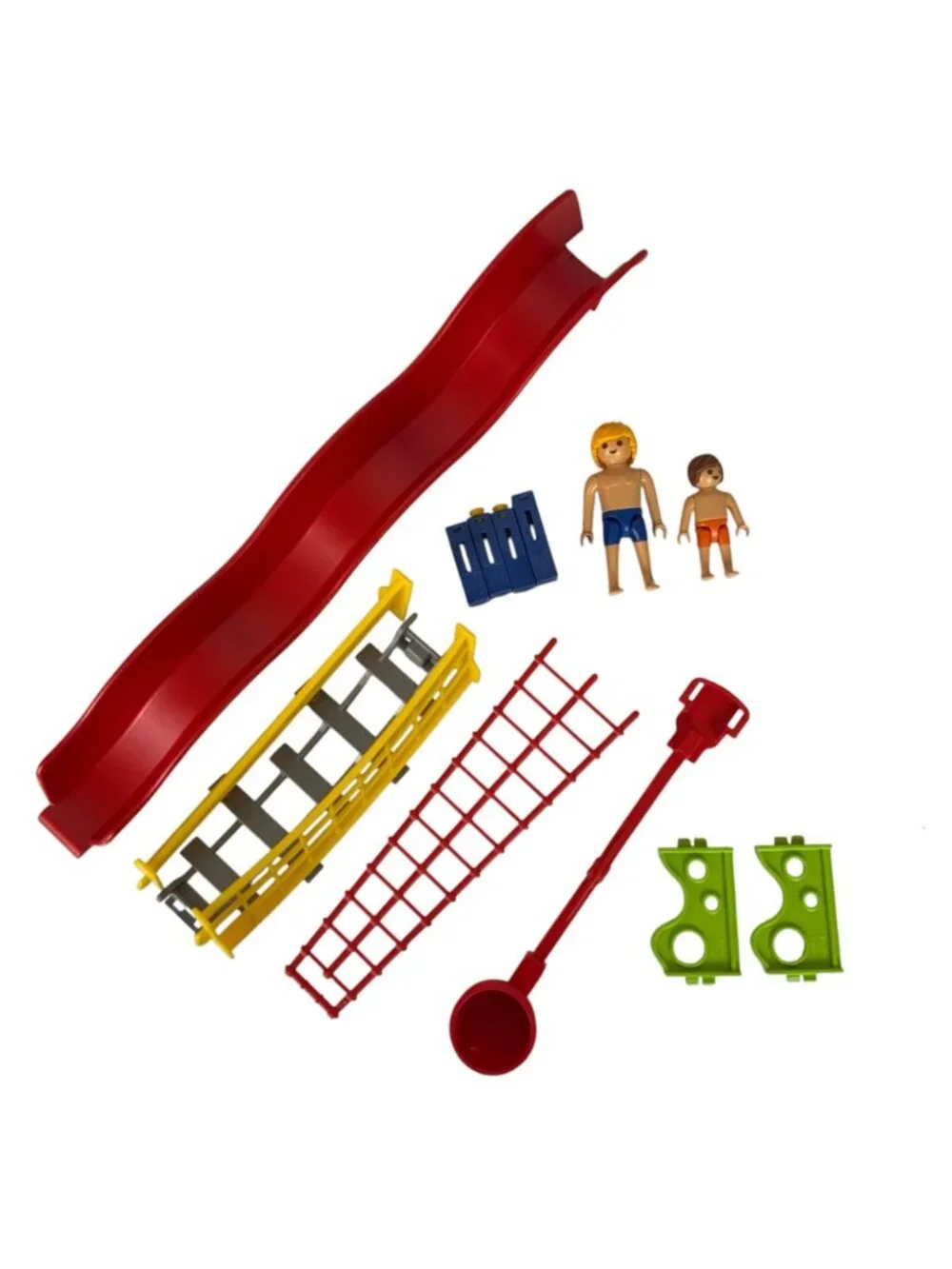 Playmobil 6670 Summer Fun Water Slide Playset Replacement Parts Lot INCOMPLETE